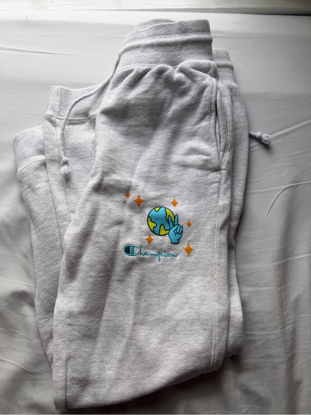 Champion x Steffi Lynn Think Globally Sweatpants